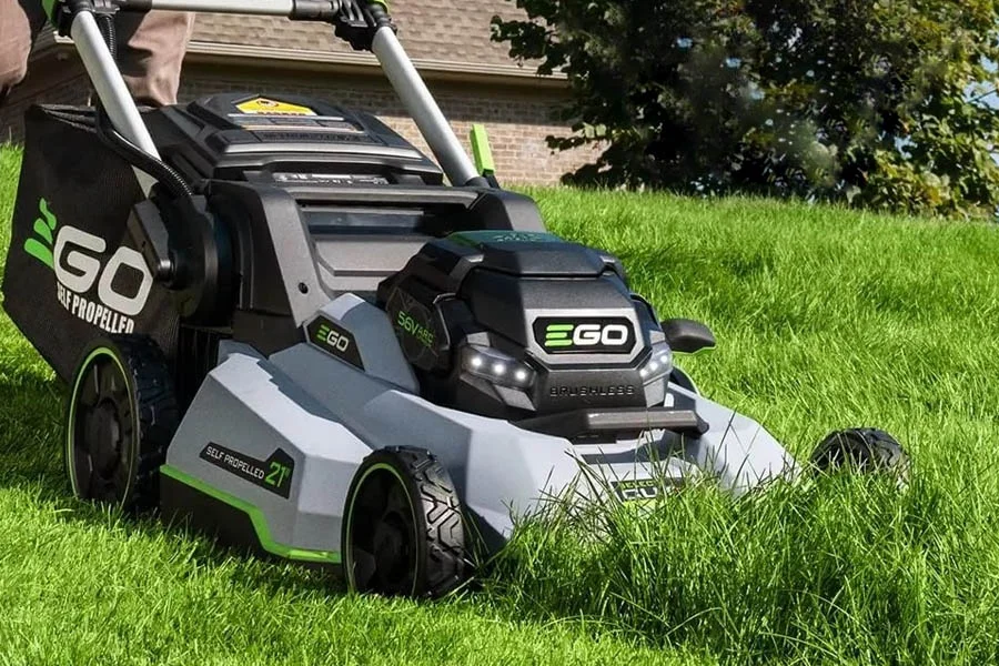 top rated battery operated lawn mowers