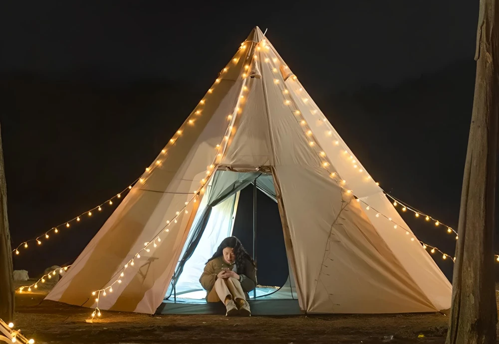 backyard teepee