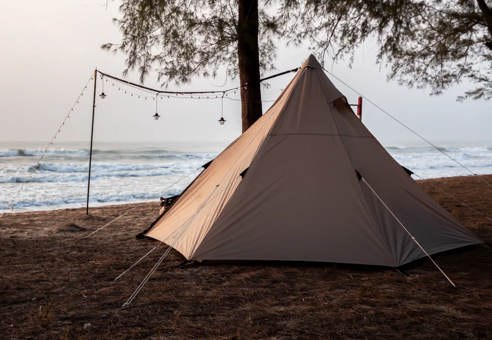 floorless pyramid tent