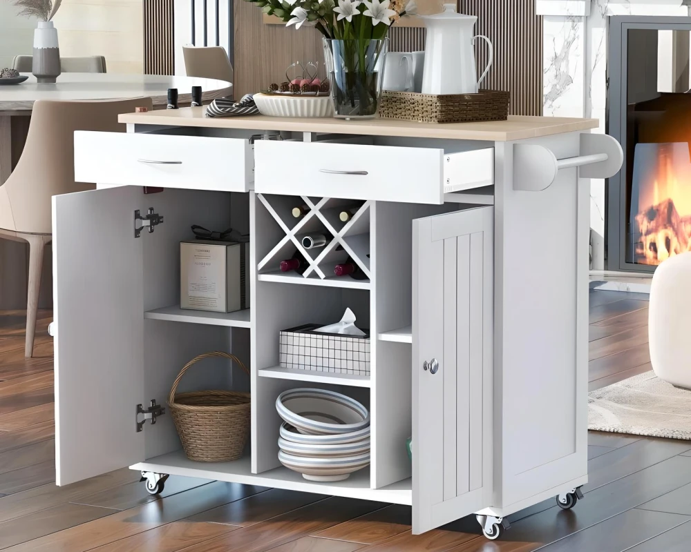 small mobile island for kitchen