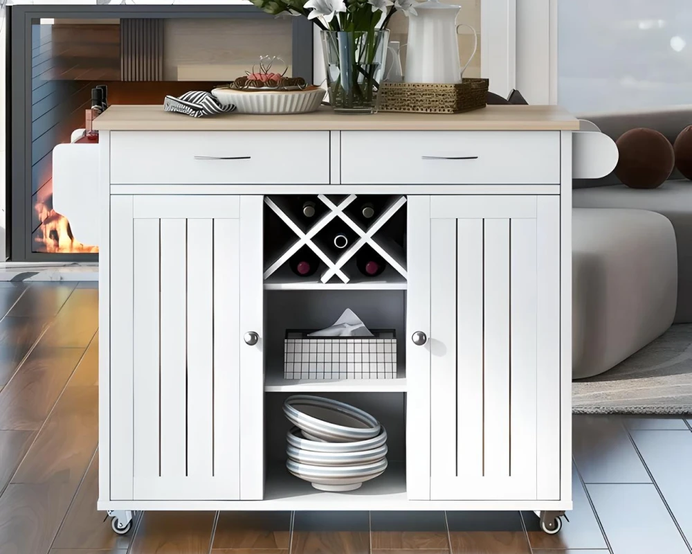 small mobile island for kitchen