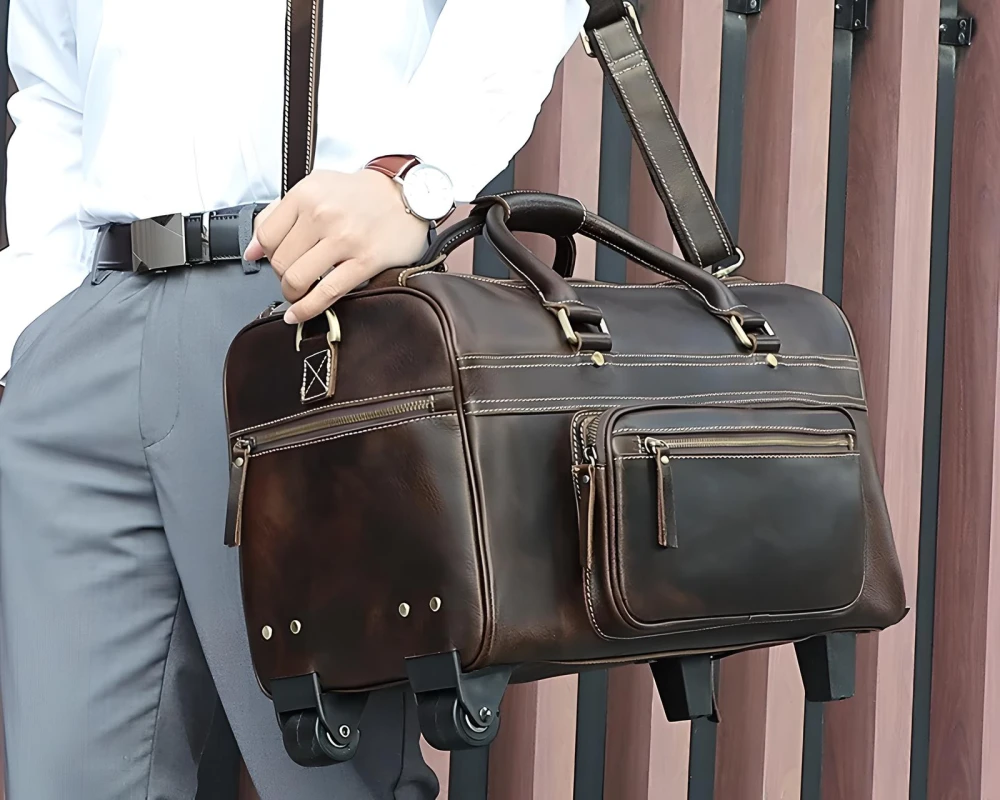 wheeled luggage bags