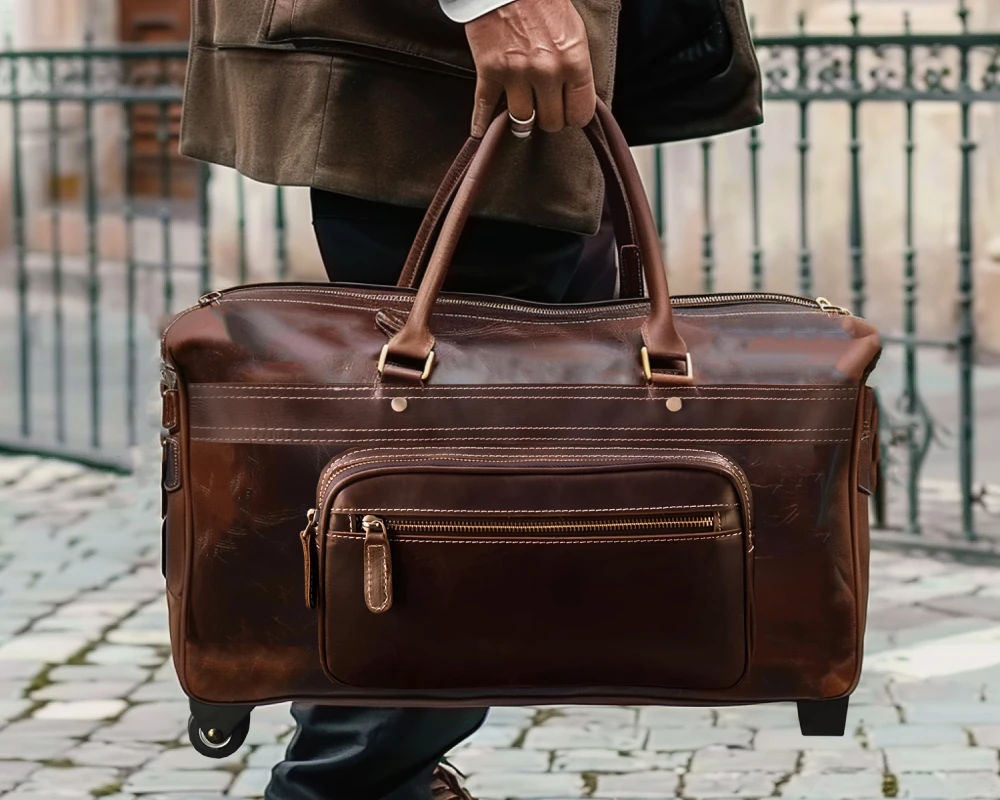 wheeled luggage bags