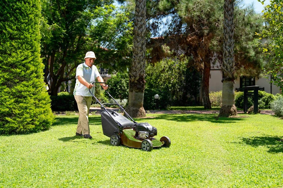 lowes electric push mower